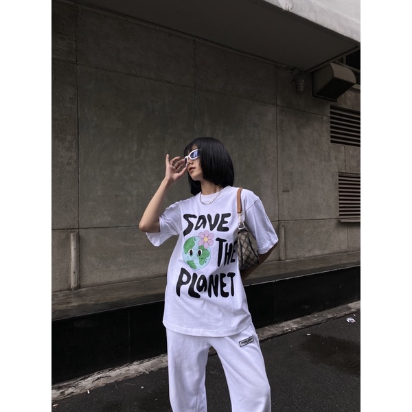 Áo thun daisy earth 67ahstudio