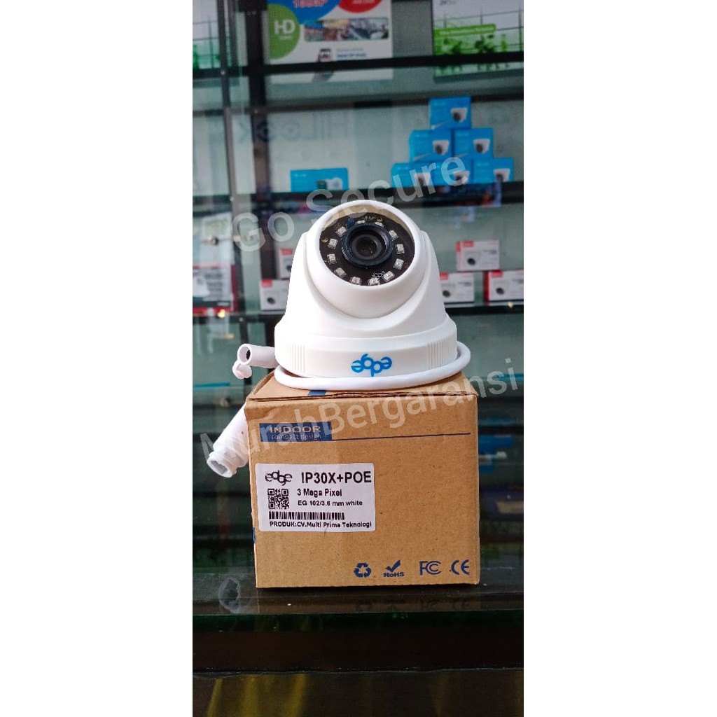 Camera Ip Trong Nhà 3mp 2048p Full Hd Poe Onvif Chính Hãng