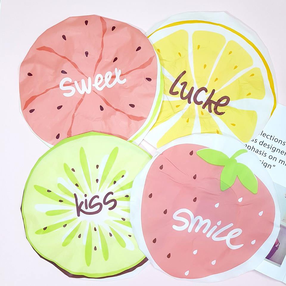 Mũ trùm đầu tắm Cute Fruit