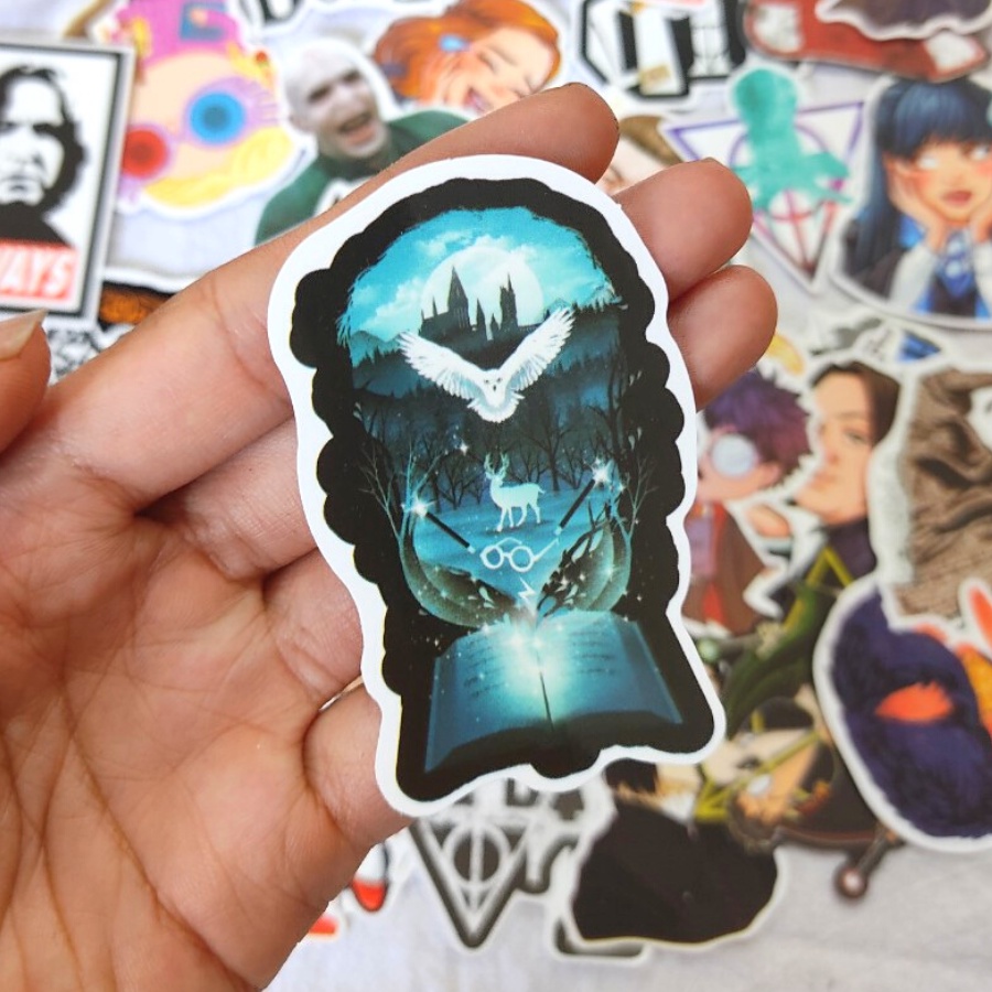 50 stickers Harry Potter