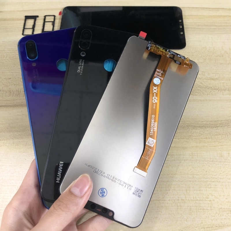Combo Màn Hình + Bộ Vỏ Huawei Nova 3i Zin Hàng Cao Cấp.( Tặng khay Sim )