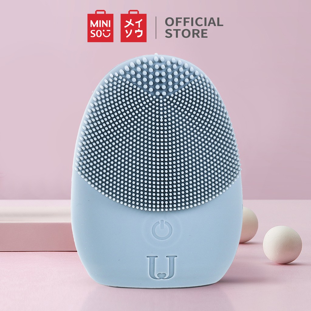 Máy rửa mặt Miniso chất liệu Silicone làm sạch nhẹ nhàng không gây rát da (nhiều màu) - Hàng chính hãng | BigBuy360 - bigbuy360.vn