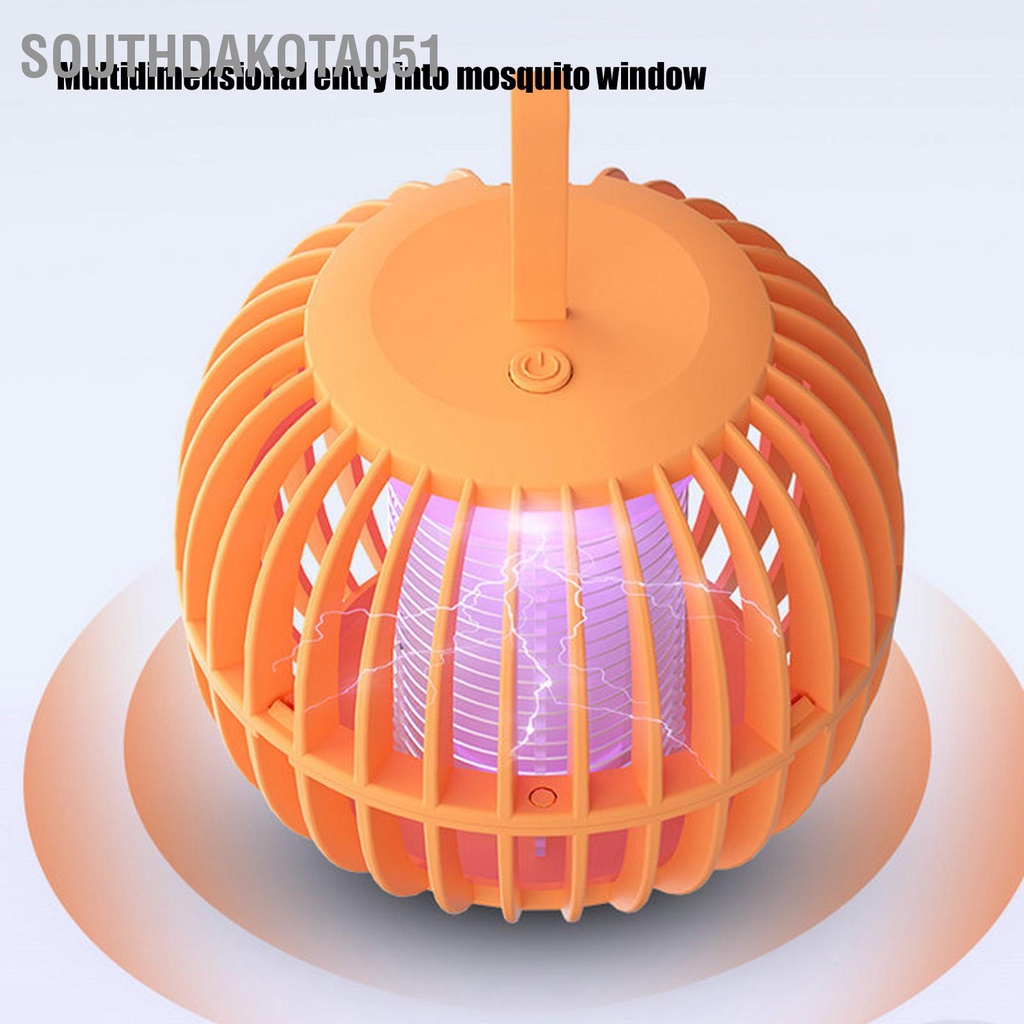 Máy Diệt Muỗi / Côn Trùng Bằng ABS Sạc USB Đa Năng Tiện Dụng Cho Gia Đình