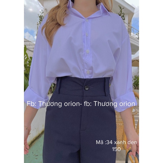 Quần 34 màu xanh đen độ dài 94-102