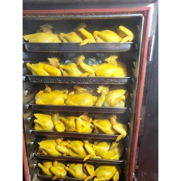Gà ủ muối hoa tiêu nguyên con trọng lượng 1,2-1,5kg/con
