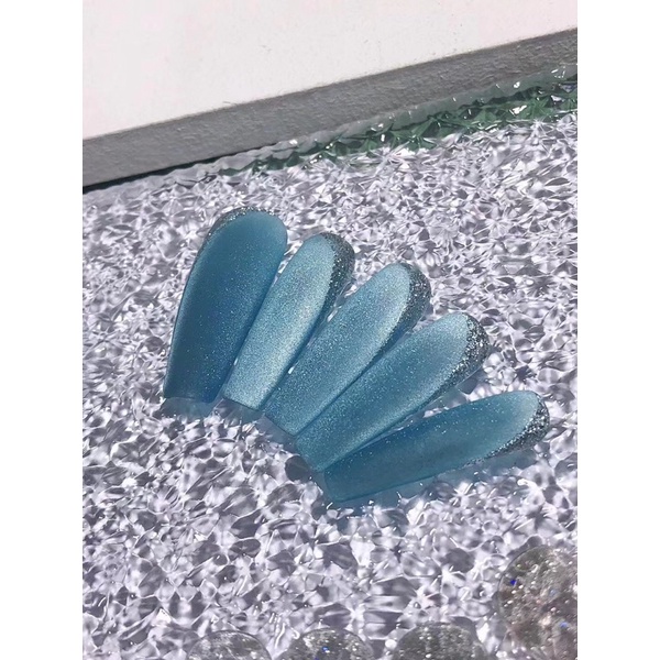 Sơn gel xanh mắt mèo vandonnie hot mới