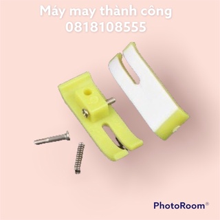 Đế chân vịt nhựa 2 da máy may công nghiệp