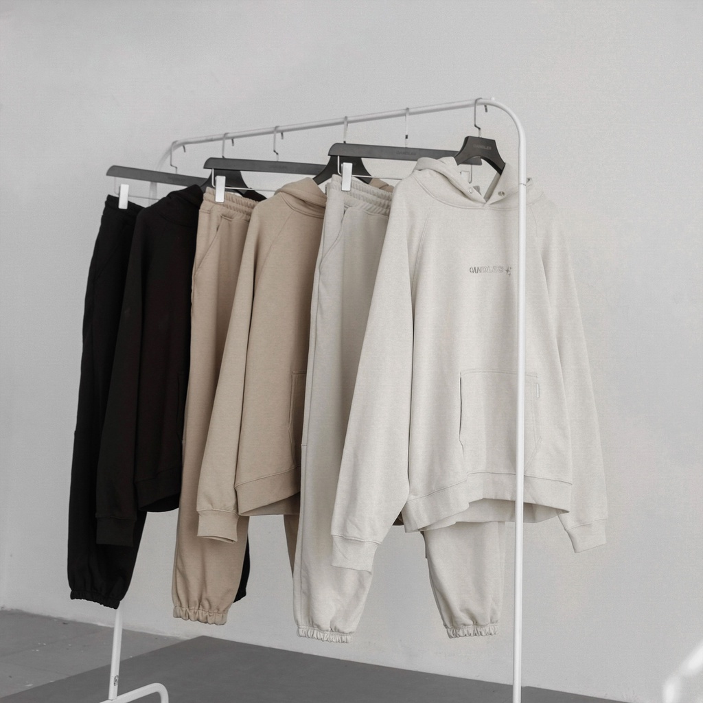 Quần nỉ sweatpant Essential Candles Studio