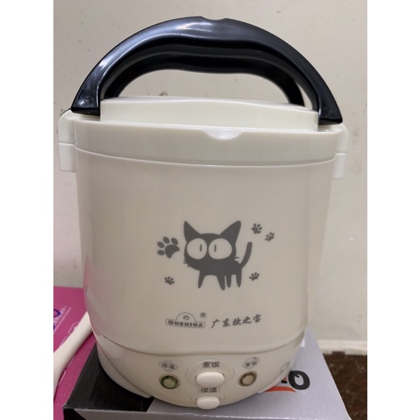 Nồi cơm điện trên ô tô loại 12v và 24v dung tích 1 lít siêu tiện lợi