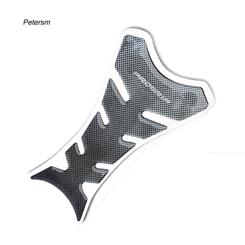 Miếng dán xương cá đen sợi carbon dùng để trang trí xe mô tô