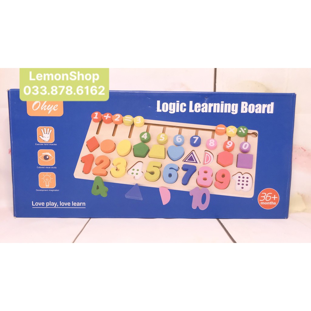 Bảng học Toán tư duy - Logic Learning Board