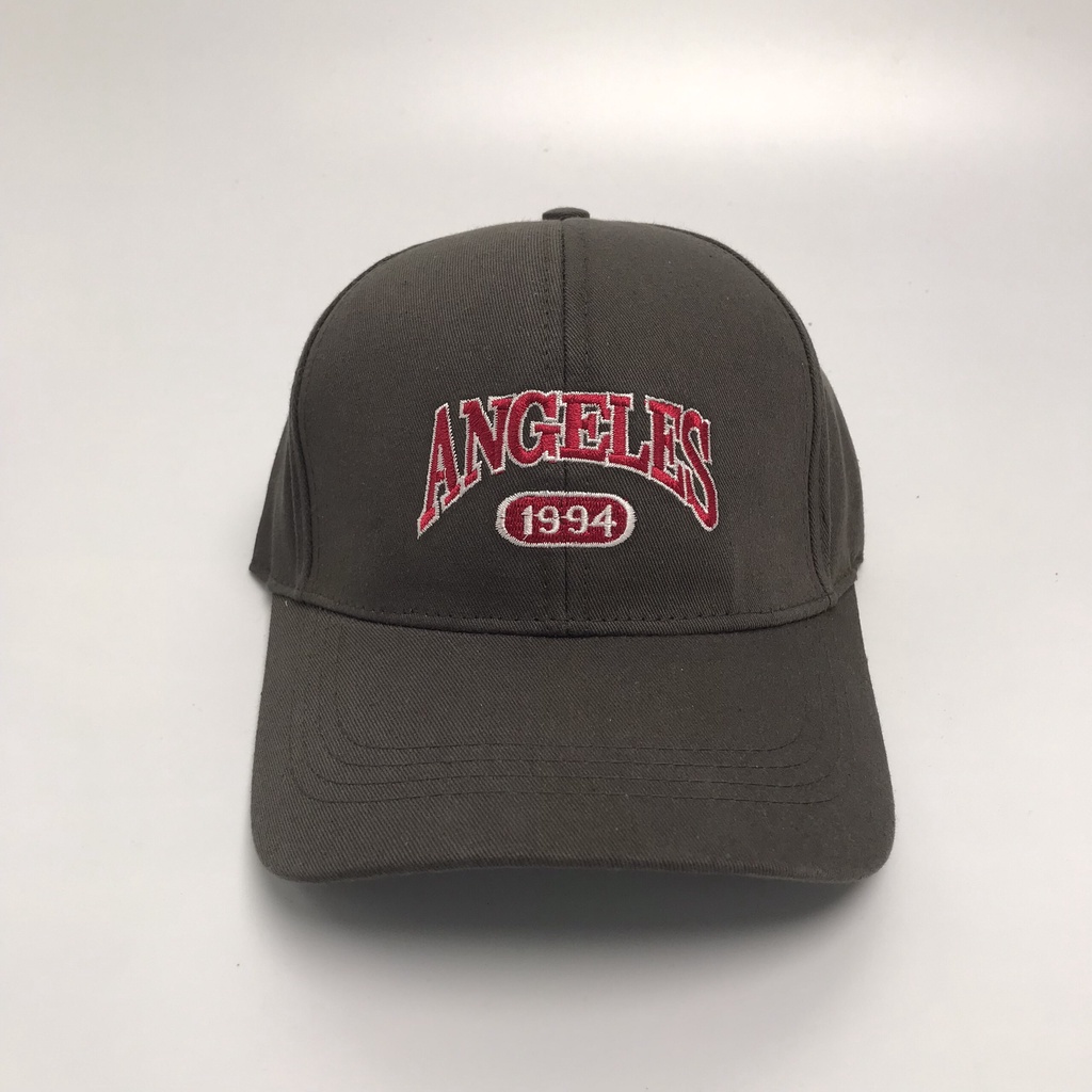 Mũ lưỡi trai ❤️ Nón kết thêu chữ ANGELES chất kaki cao cấp form unisex nam nữ N60
