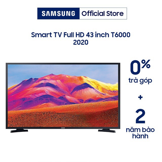 Smart Tivi Samsung 43 Inch Full HD UA43T6000AKXXV