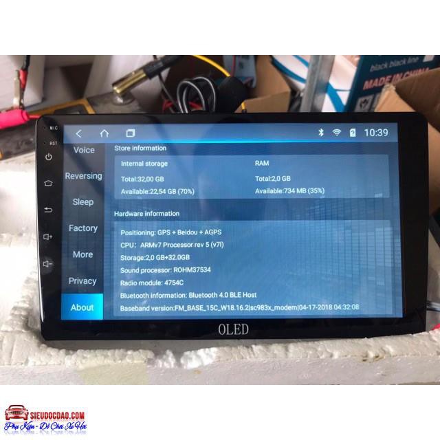 Màn hình Android OLED C2 theo xe Honda Brio 2019 - 2020 .