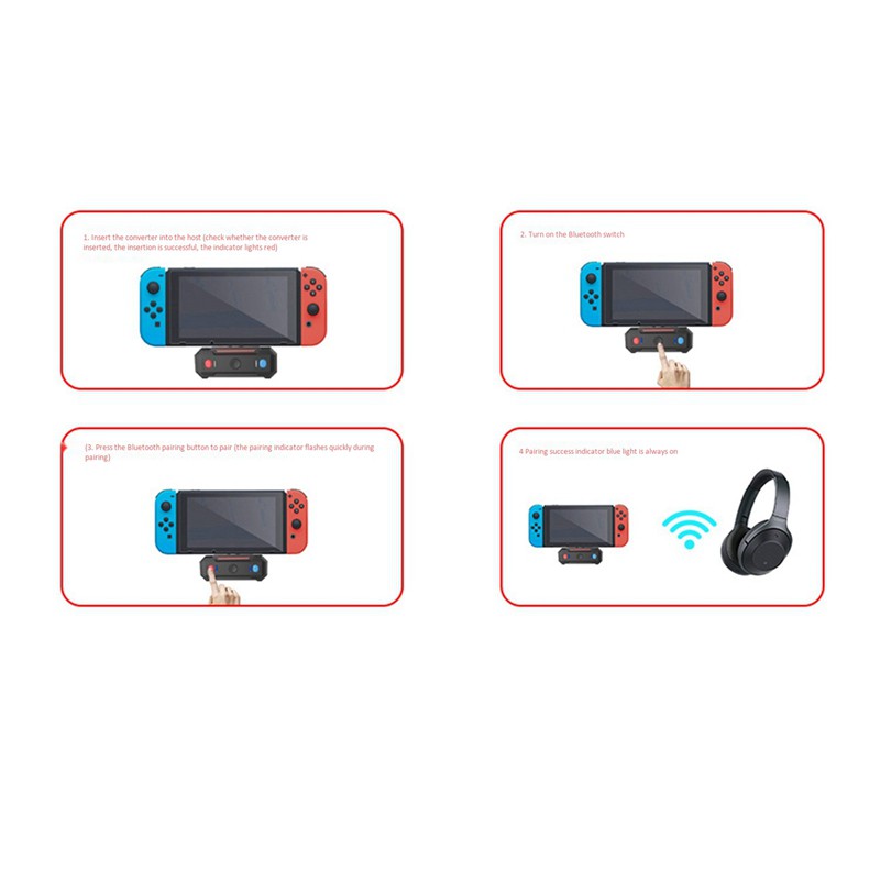 Thiết Bị Chuyển Đổi Âm Thanh Bluetooth 5.0 Usb Type-C Tv Hdmi Cho Nintendo Switch / Lite New Macbook Air Huawei Samsung