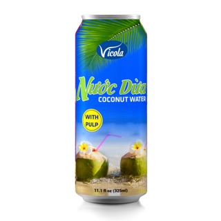 Nước Dừa Vinut 325ml thùng 24 lon