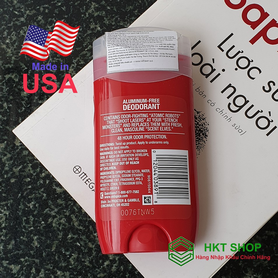 Lăn Khử Mùi Old Spice Made in USA - HKT Shop