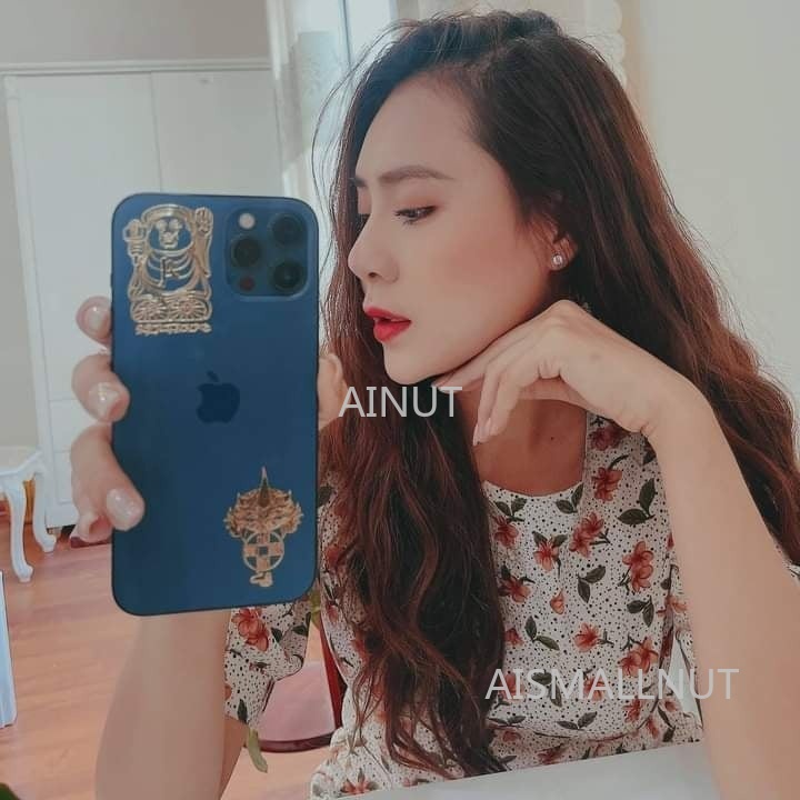 Sticker dán điện thoại bằng kim loại dùng để trang trí cho Apple Iphone Android có thể bỏ ví