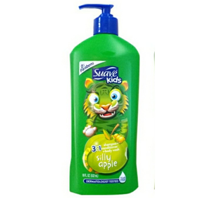 SỮA TẮM GỘI XÃ SUAVE KID 532ML