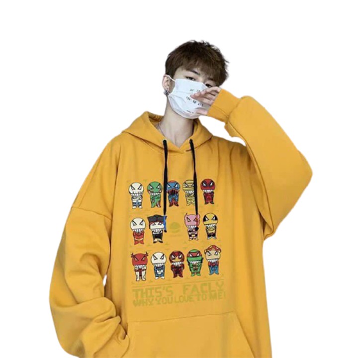 Áo hoodie nam chất vải Nỉ ngoại dày dặn (nỉ bông) - Hoodie01