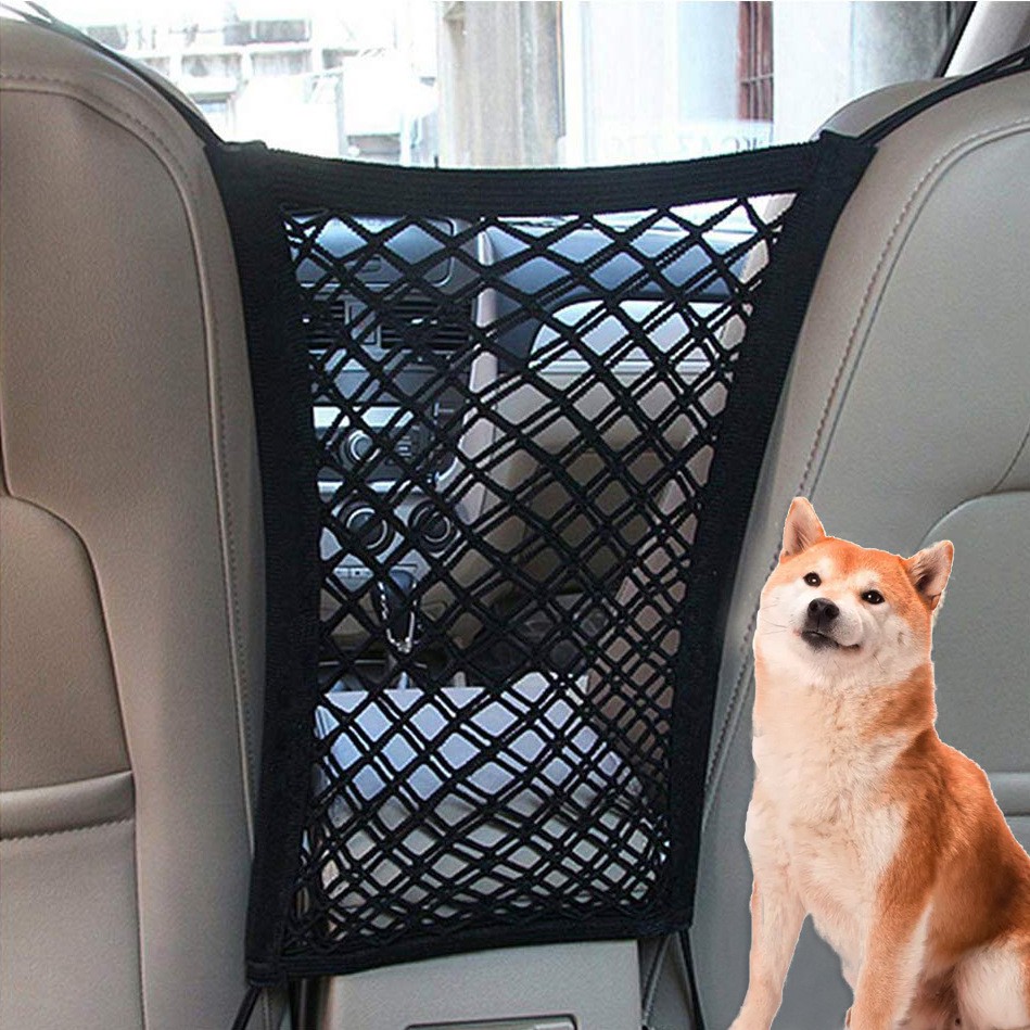 Lưới cách ly thú cưng mới, bọc ghế cho chó, lưới bảo vệ ô tô, túi lưới bảo vệ an toàn