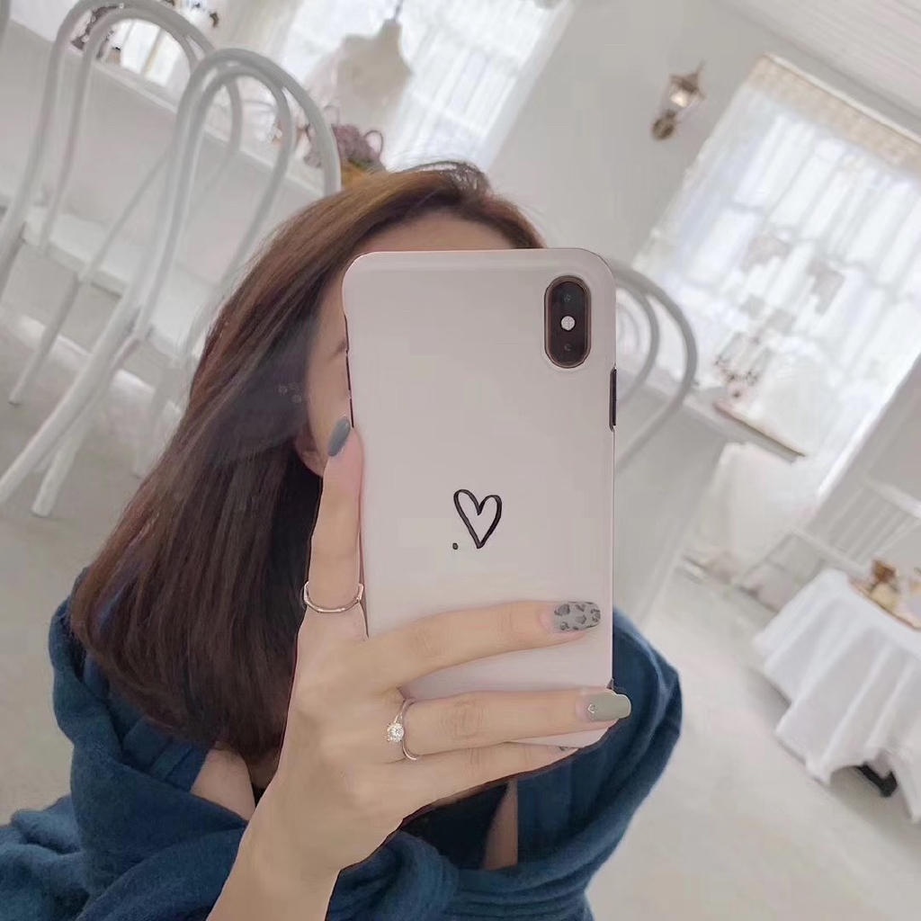 Ốp Điện Thoại Hình Trái Tim Cho Iphone X Case Iphone Xs Max I8 I 7 I 6 6s Plus | BigBuy360 - bigbuy360.vn