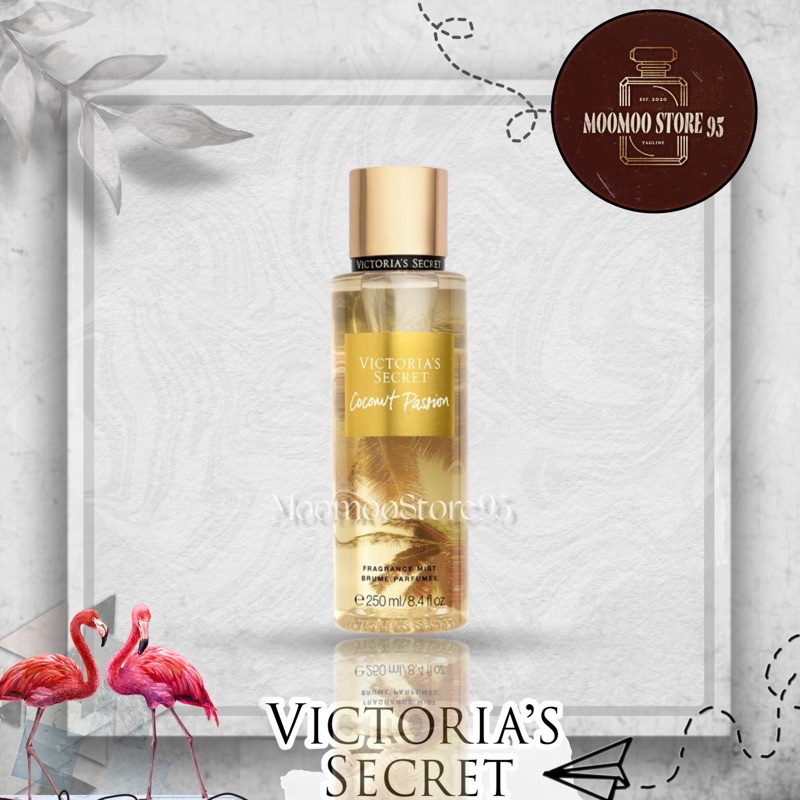 -𝐌𝐨𝐨𝐌𝐨𝐨- Xịt Dưỡng Thể Body Mist 𝗩𝗜𝗖𝗧𝗢𝗥𝗜𝗔'𝗦 𝗦𝗘𝗖𝗥𝗘𝗧 &quot;Coconut Pasion&quot; 50ml/100ml - 236ml Full Seal - New