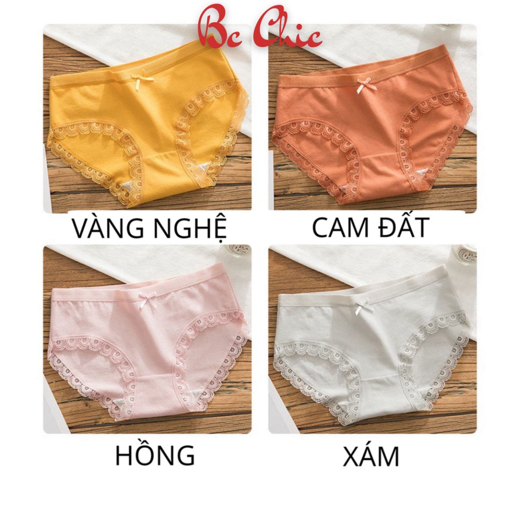Quần Lót Nữ Cotton kháng khuẩn thoáng mát nữ tôn dáng xuất Nhật mẫu Q 121 BC_CHIC LINGERIE