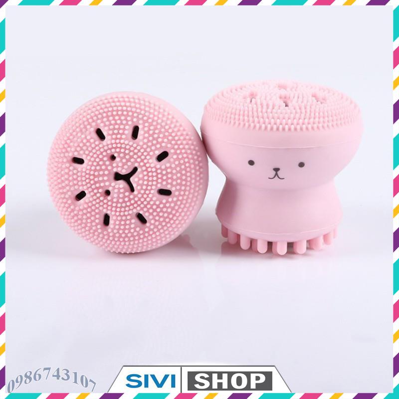 Cọ rửa mặt bạch tuộc