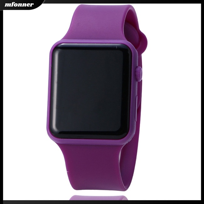 Đồng Hồ Điện Tử Dây Silicone Cho Bé Trai Và Gái