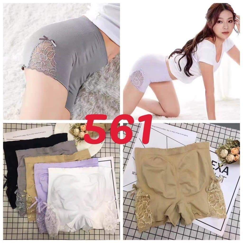 Combo 3 quần váy nâng mông phối ren hoa cho V3 đẹp mã 561