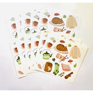 Set sticker trang trí sổ