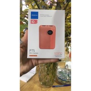 Pin sạc dự phòng ROCK P75 dung lượng 10000mAh
