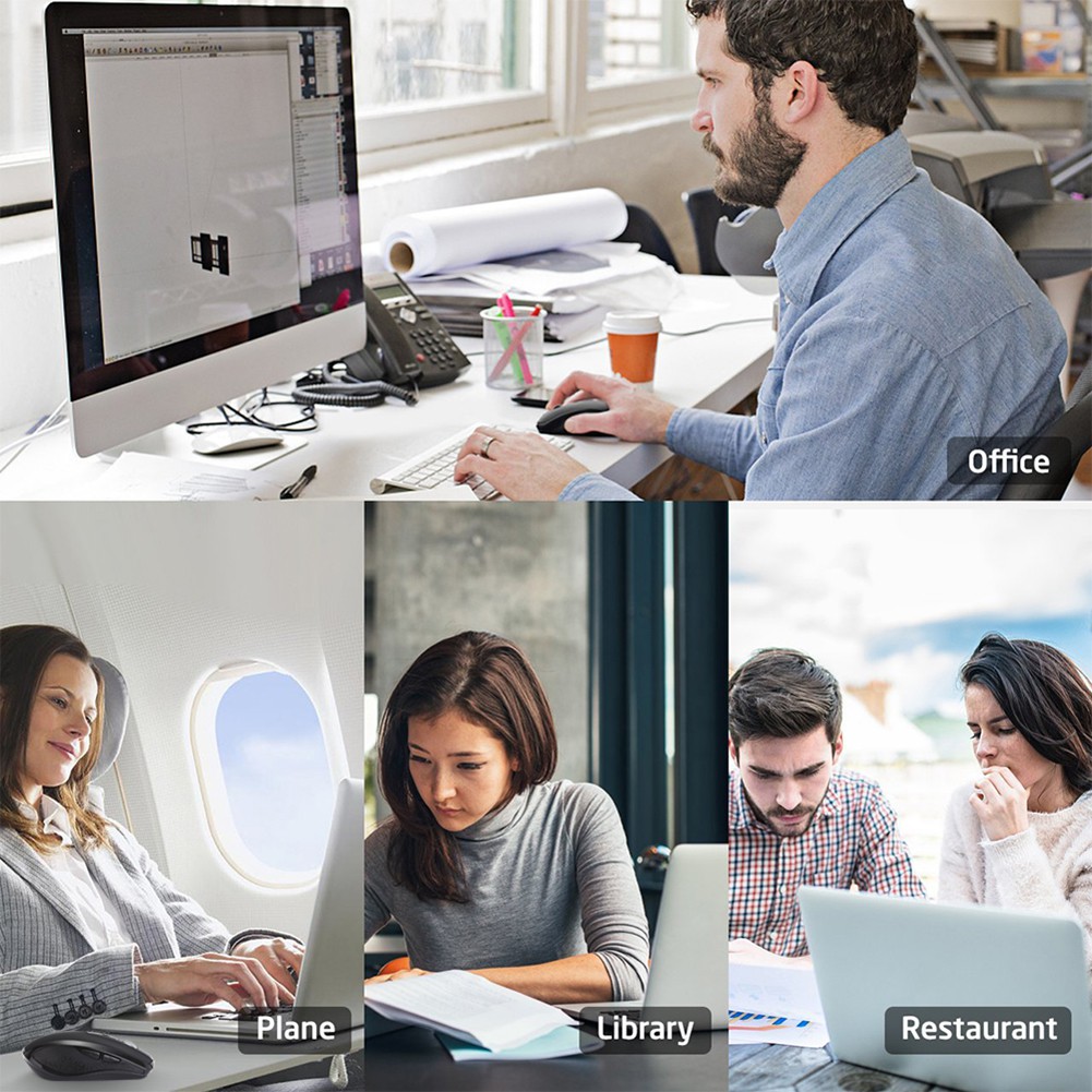 Chuột Không Dây E27 Type-C 2.4ghz Cho Macbook Pro 2016 2017 Macbook Pro Và Chromebook | BigBuy360 - bigbuy360.vn