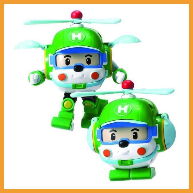 Đồ chơi ⚡️𝗙𝗥𝗘𝗘𝗦𝗛𝗜𝗣⚡️ Đồ chơi biến hình biệt đội xe robocar Poli 2 trong 1 giúp cho bé phát triển trí tuệ 5.0