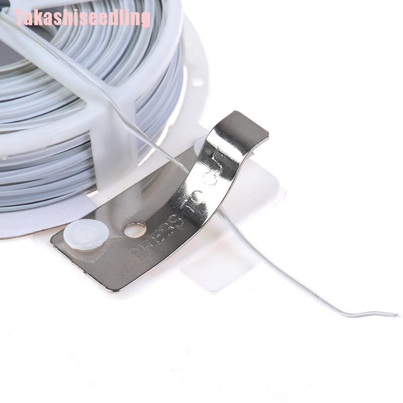 1 Dây Xoắn Màu Trắng Đa Năng (50M) Dùng Để Trồng Cây Trong Nhà