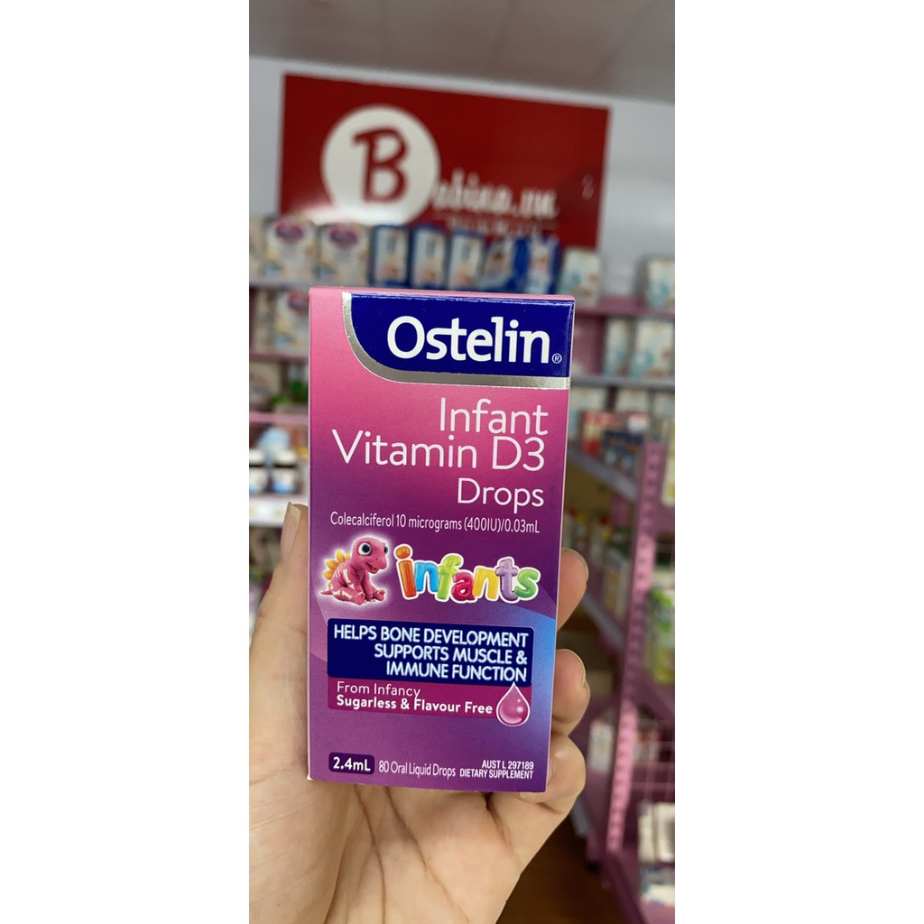 OSTELIN VITAMIN D3 KIDS LIQUIP 20ML