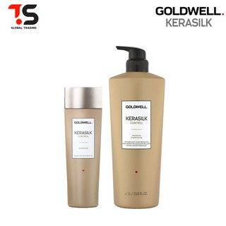 Dầu gội Goldwell Kerasilk Control Shampoo 250ml, 1000ml chăm sóc tóc khô xơ