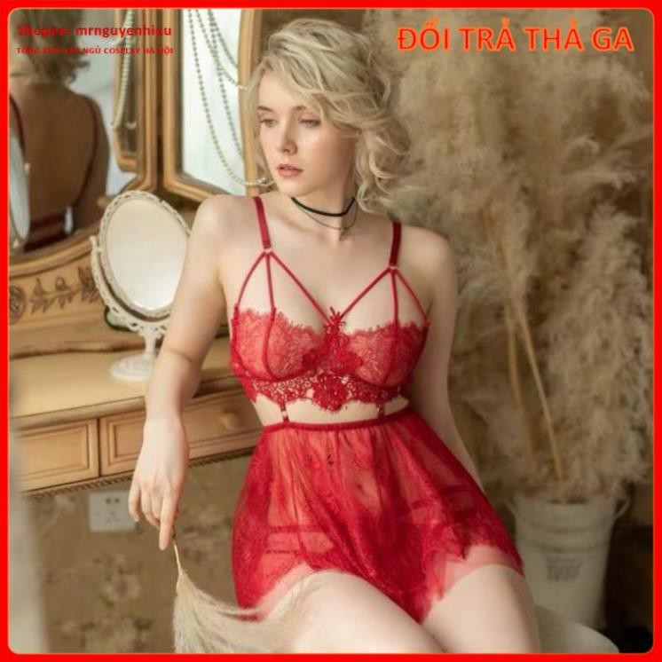 Váy ngủ 2 dây ren Quảng châu hở lưng gợi cảm cosplay sexy -  - Hà Nội  - QUIN BEE | BigBuy360 - bigbuy360.vn
