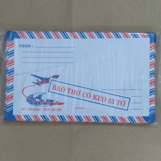 Bao thư bưu điện (25 cái/xấp)