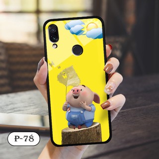 Ốp lưng kính 3D Xiaomi Redmi 7-cute