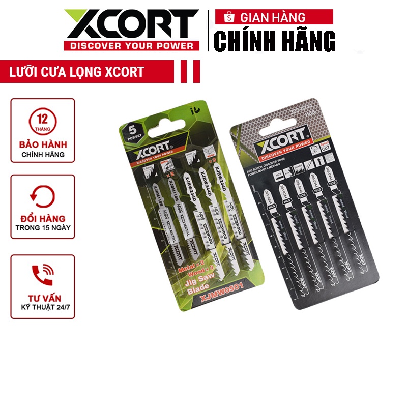 Lưỡi cưa lọng XCORT Model XJBW Chức năng cưa gỗ,sắt