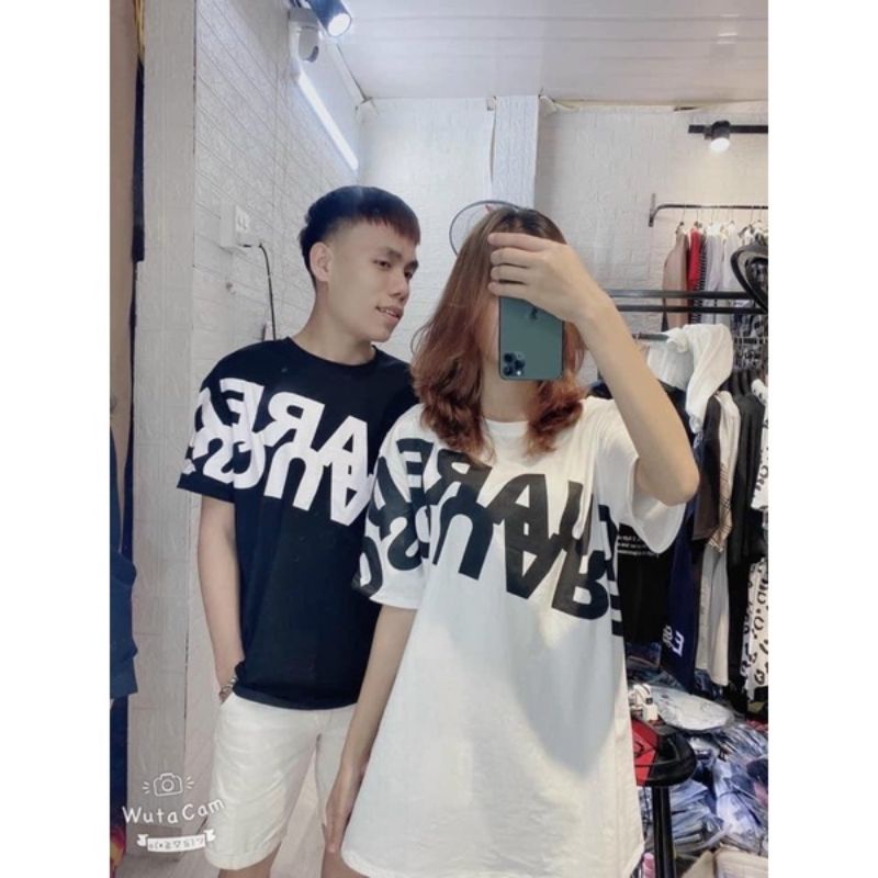 Áo Phông Nam Nữ SQUARE Chữ Kép Cotton Mịn Cao Cấp In Nổi 3D Fom Hàn Quốc