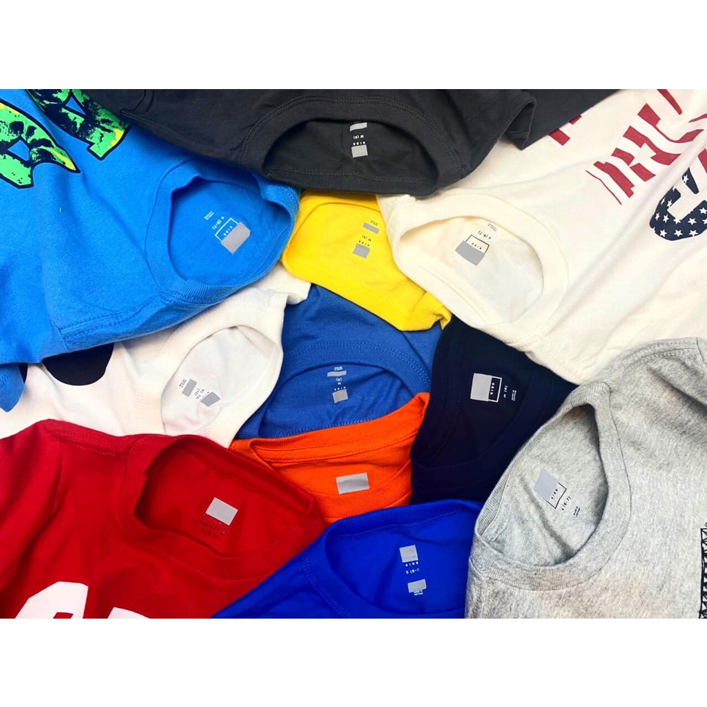 Aó cotton ngắn tay bé trai Gap Kids Việt nam xuất khẩu dư xịn size 4-16 tuổi
