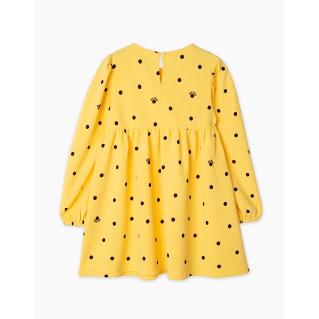 Váy Thu Bé Gái Vải Thun Xốp GÊ