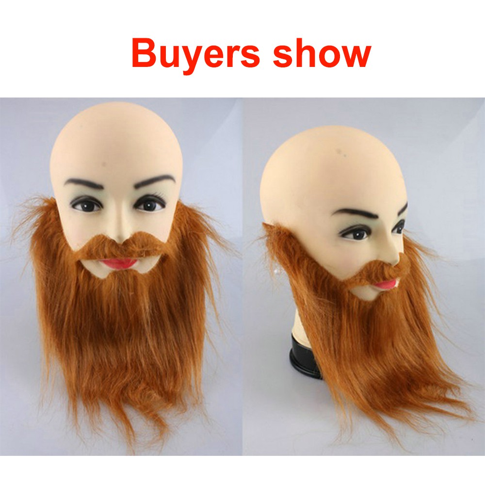 (Hàng Mới Về) Bộ Râu Giả Hóa Trang Halloween Vui Nhộn