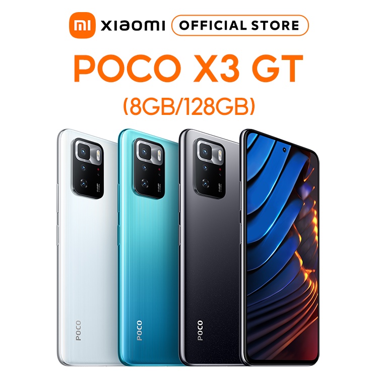 Điện thoại Xiaomi POCO X3 GT 8GB/128GB - Pin 5,000mAH - Sạc nhanh 67W