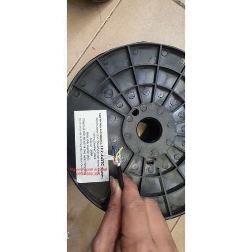 Dây tín hiệu 3 lõi, 4 lõi đồng mạ thiếc hàng chuẩn nhập khẩu hãng THZ. Báo giá 1 mét