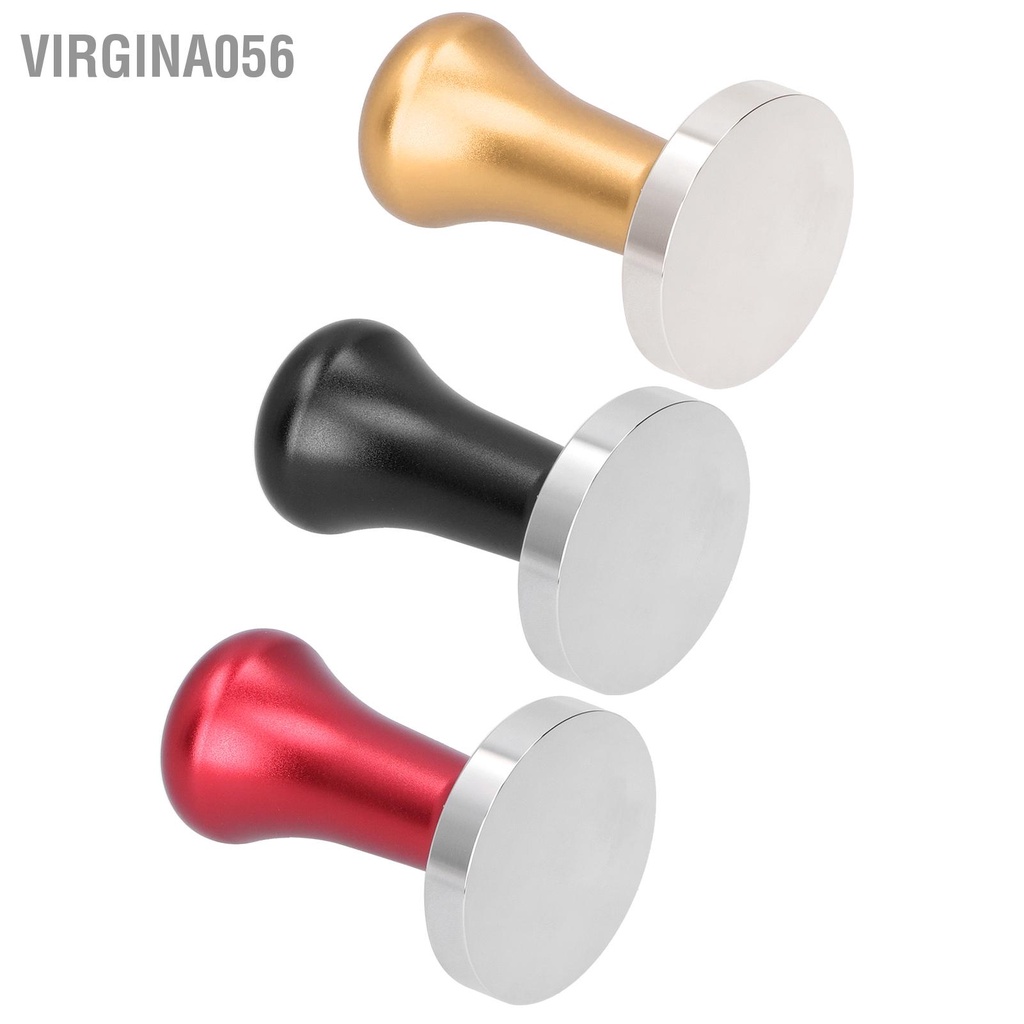 Virgina056 Cà phê Tamper phẳng đáy dưới dạng bột Máy ép tay Búa làm cà Phụ kiện bếp Đồ dùng nhà
