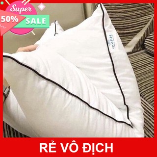 Combo 2 ruột gối hilton cao cấp cho khách sạn 5 sao bông sơ 100%